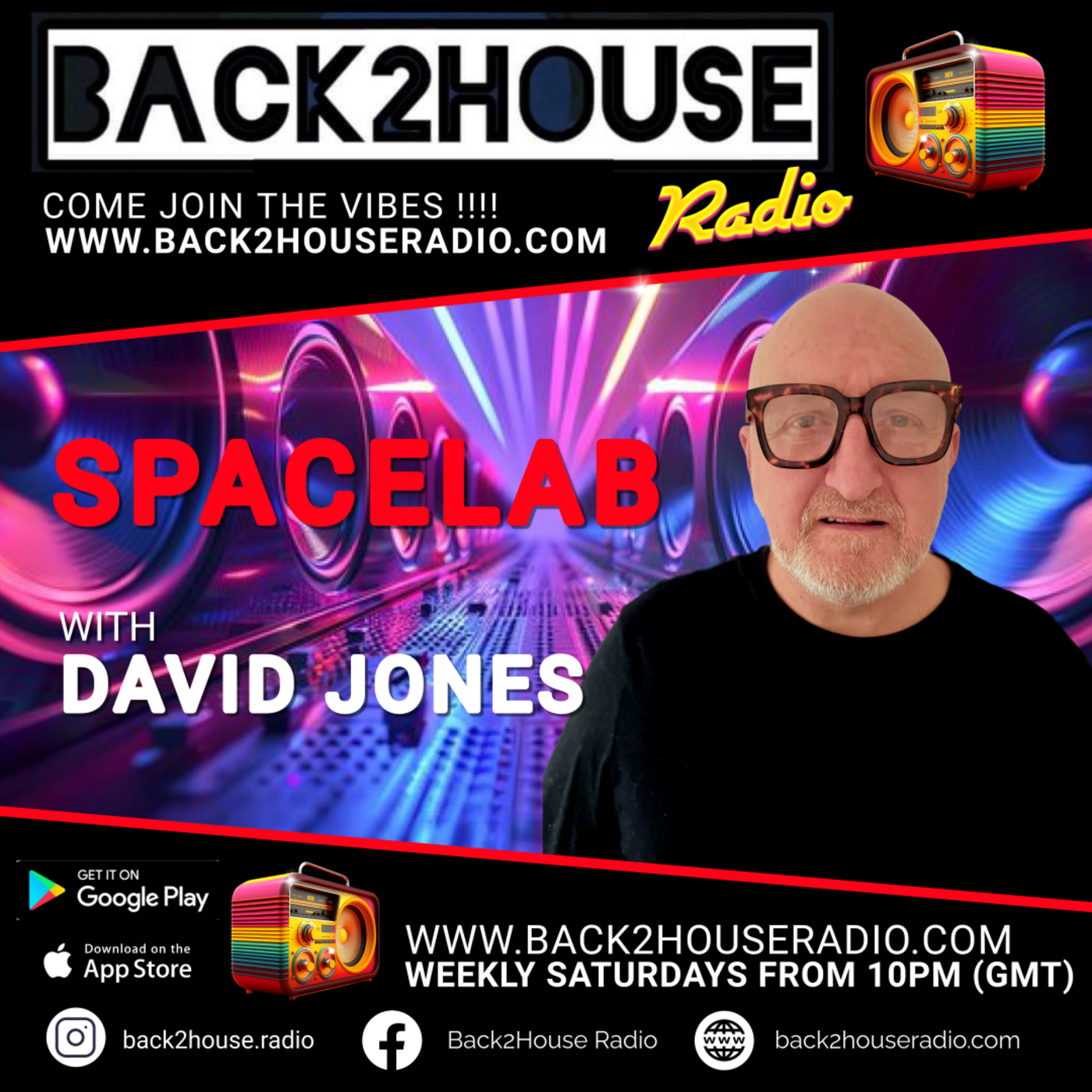 Episode 2: BACK2HOUSE RADIO – SPACELAB SHOW #2 (10/05/2025)
