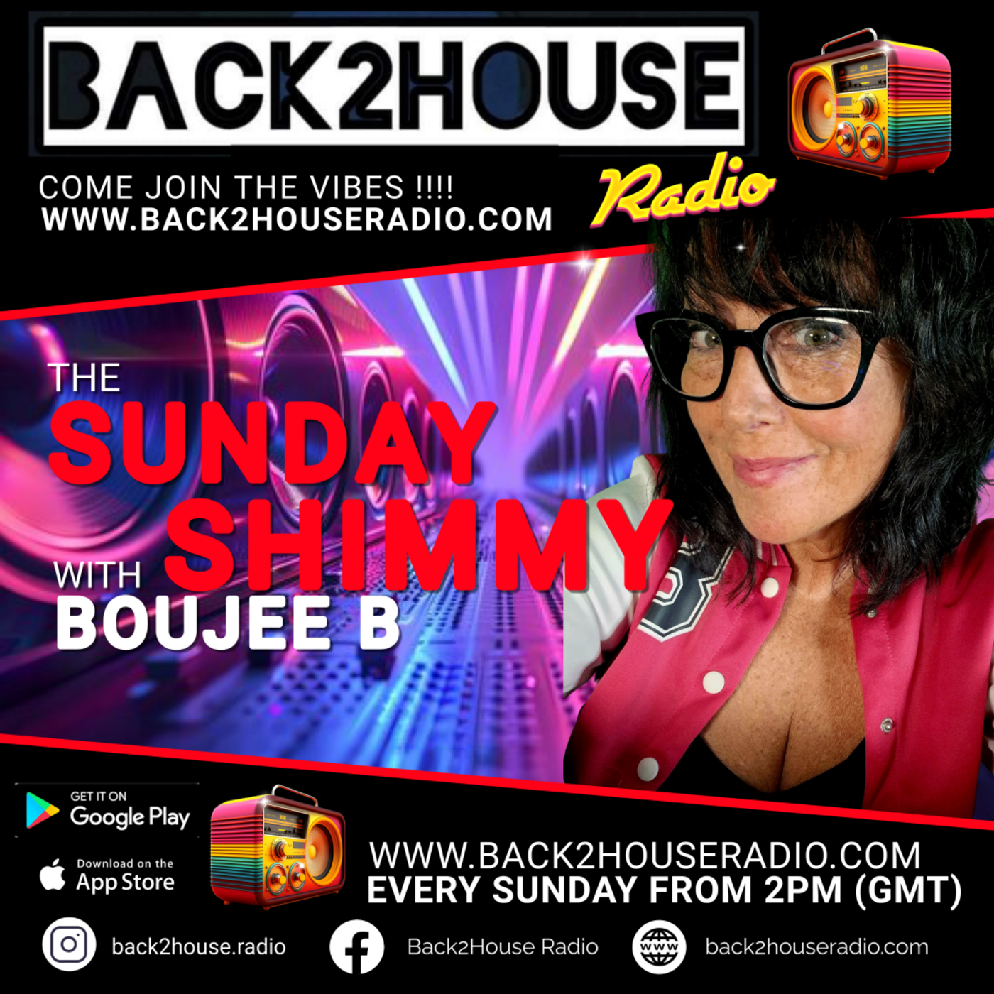 Episode 28: the sunday shimmy boujeeb back2house radio ep28 festival vibez
