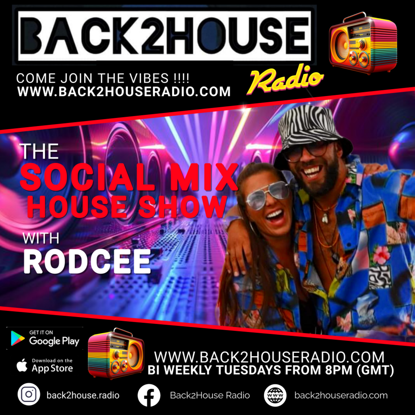 Episode 36: Back2House Radio – RodCee – The Social Mix House Show – 13/05/2025