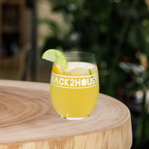 Back2House Stemless wine glass