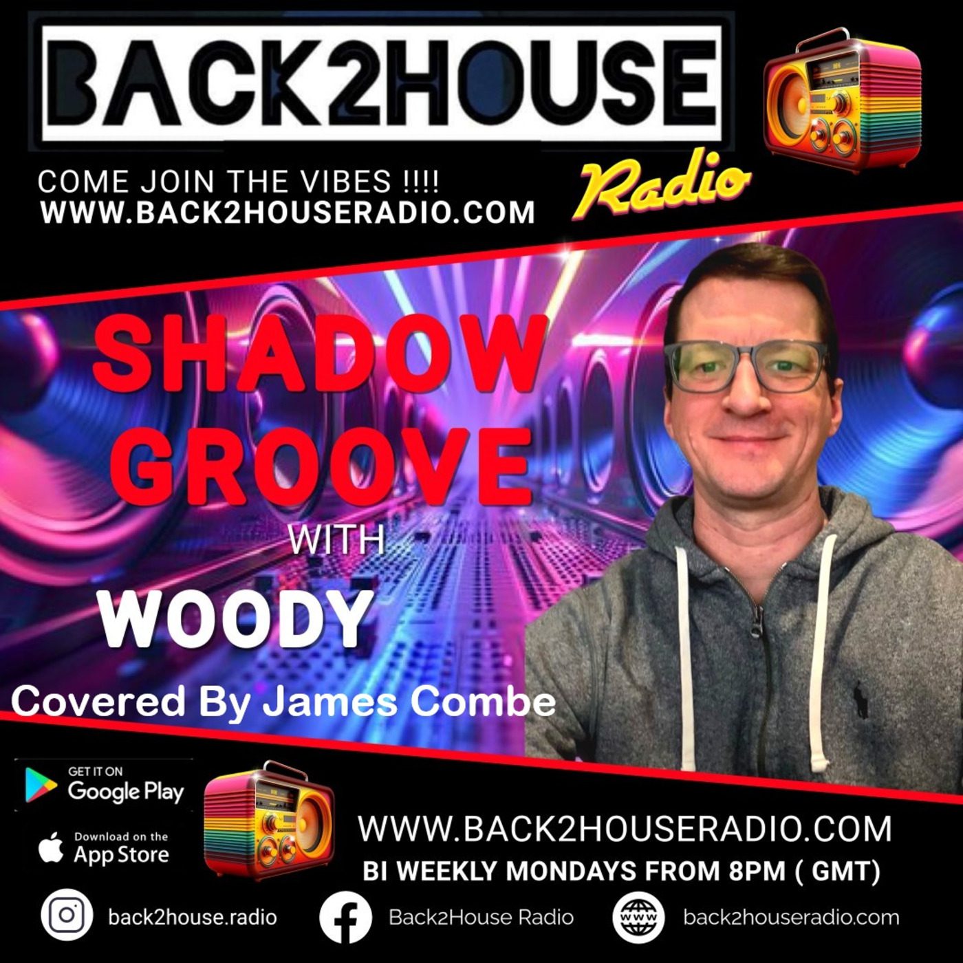 Episode 153: Back2House Radio – James Combe – Cover For Woody – Shadow Groove – 13.10.2025