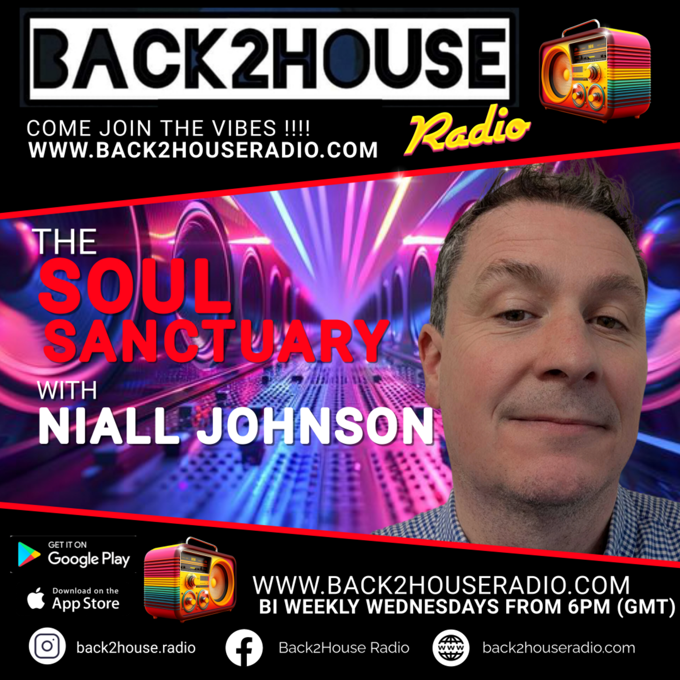 Episode 22: Back2House Radio – Niall Johnson – Soul Sanctuary – 22/10/2025