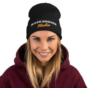 Back2House Radio  Embroidered Beanie