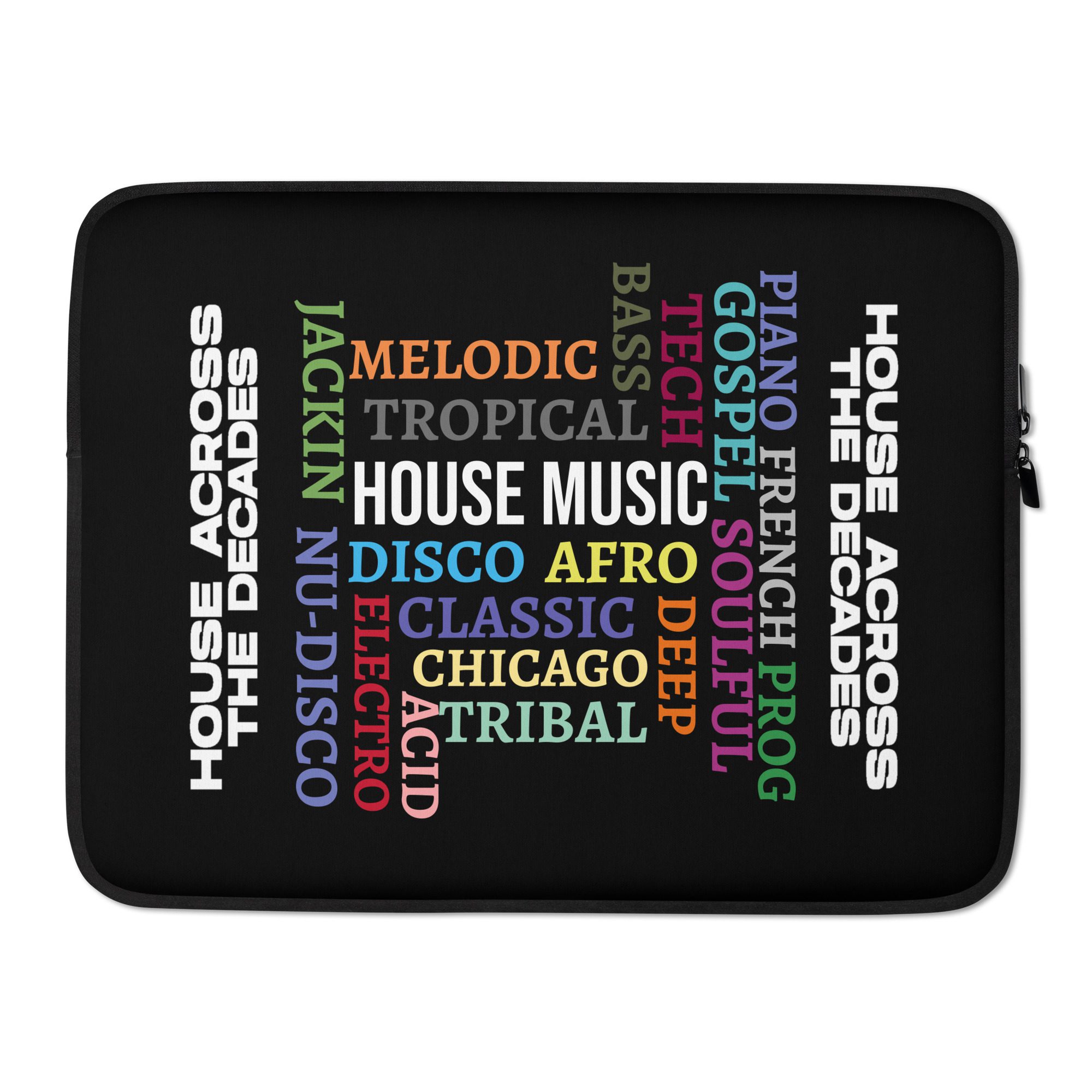 15" House Music Laptop Sleeve