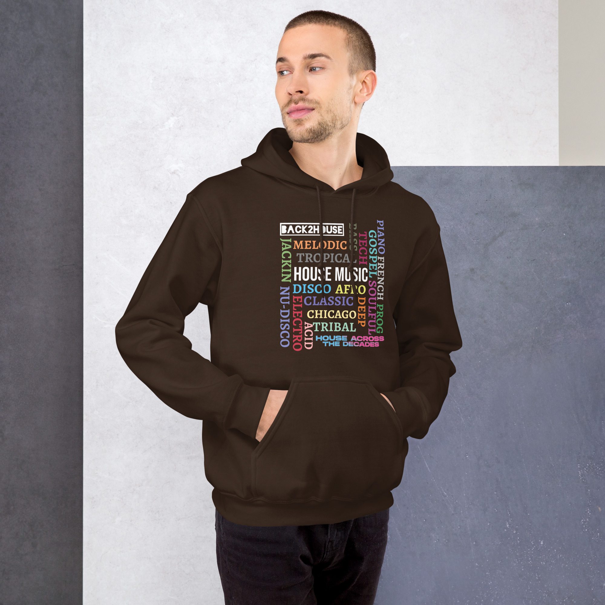 House Music Unisex Hoodie - Image 3