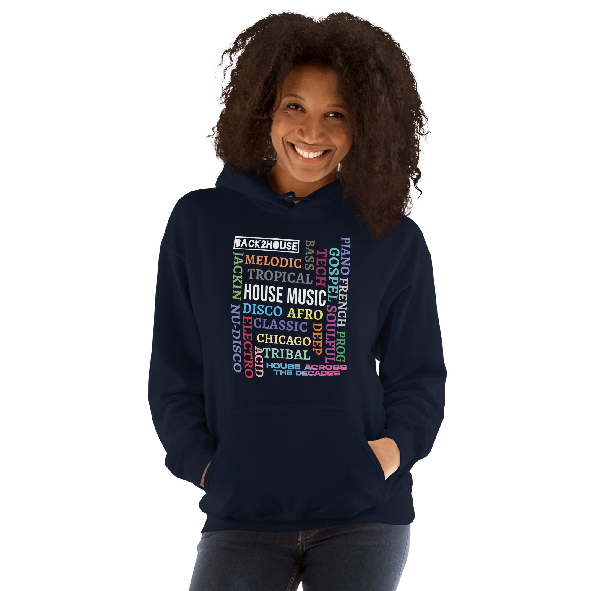 House Music Unisex Hoodie - Image 2