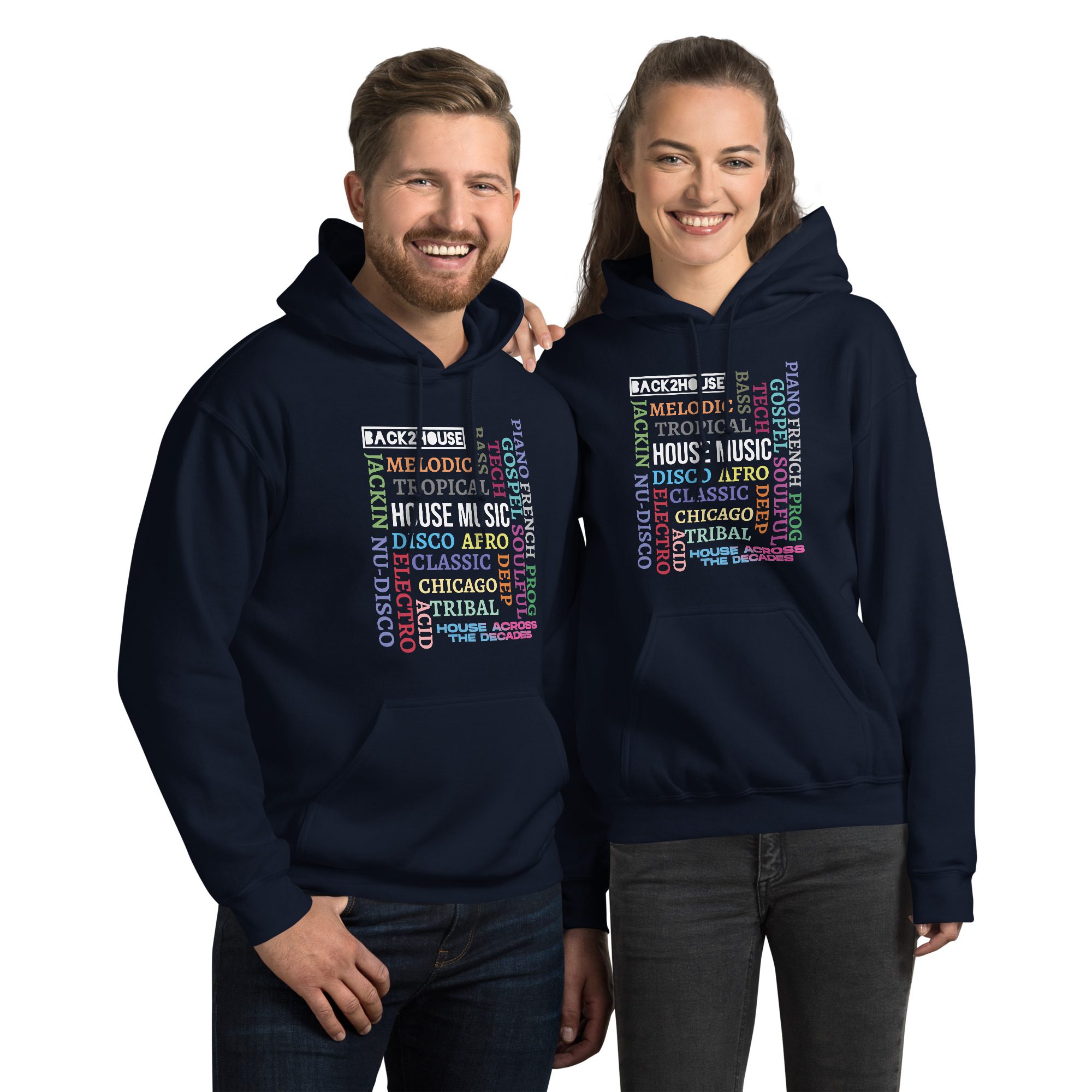 House Music Unisex Hoodie - Image 4