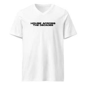 Back2House Radio Unisex Short Sleeve V-Neck T-Shirt