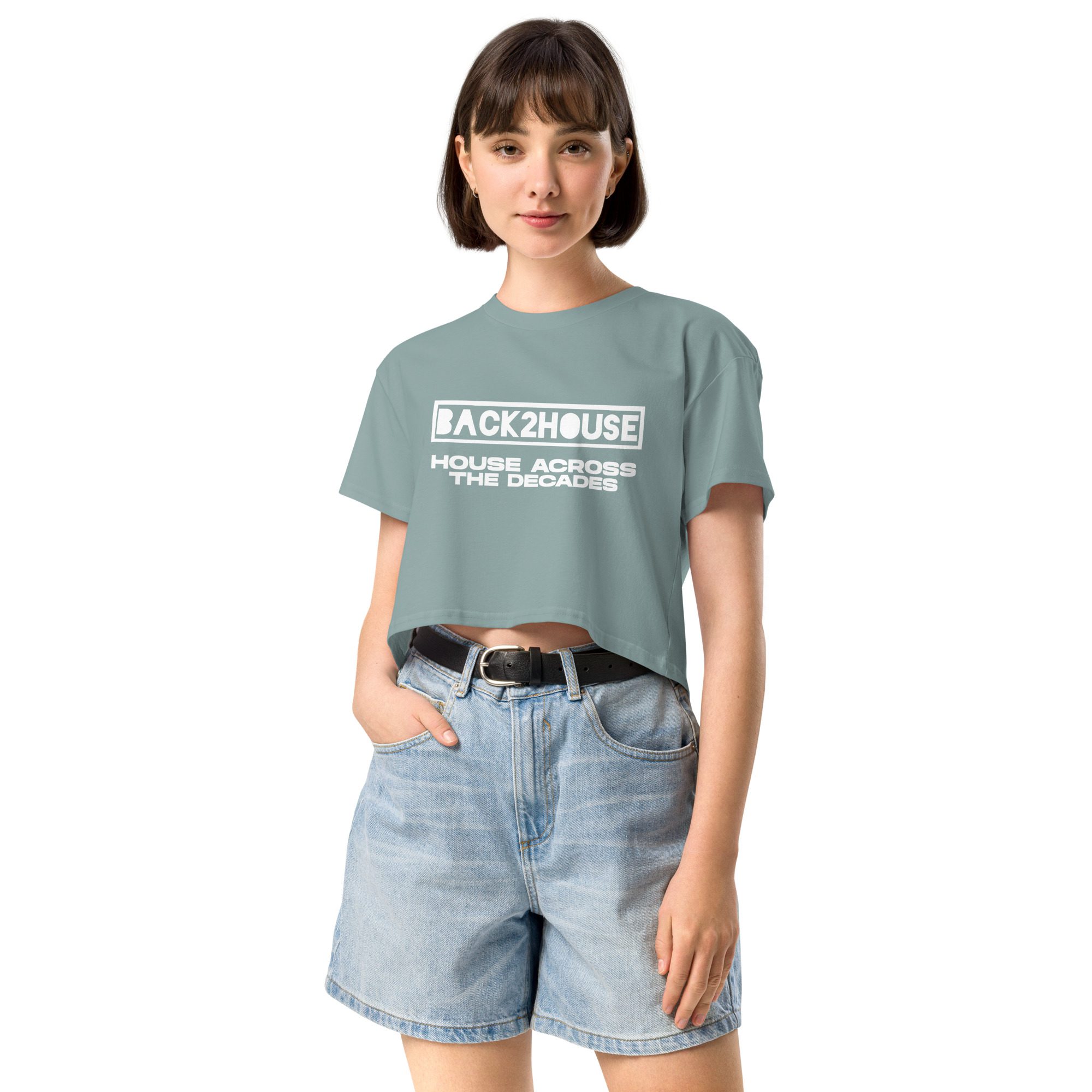 Back2House HATD Women’s crop top - Image 5