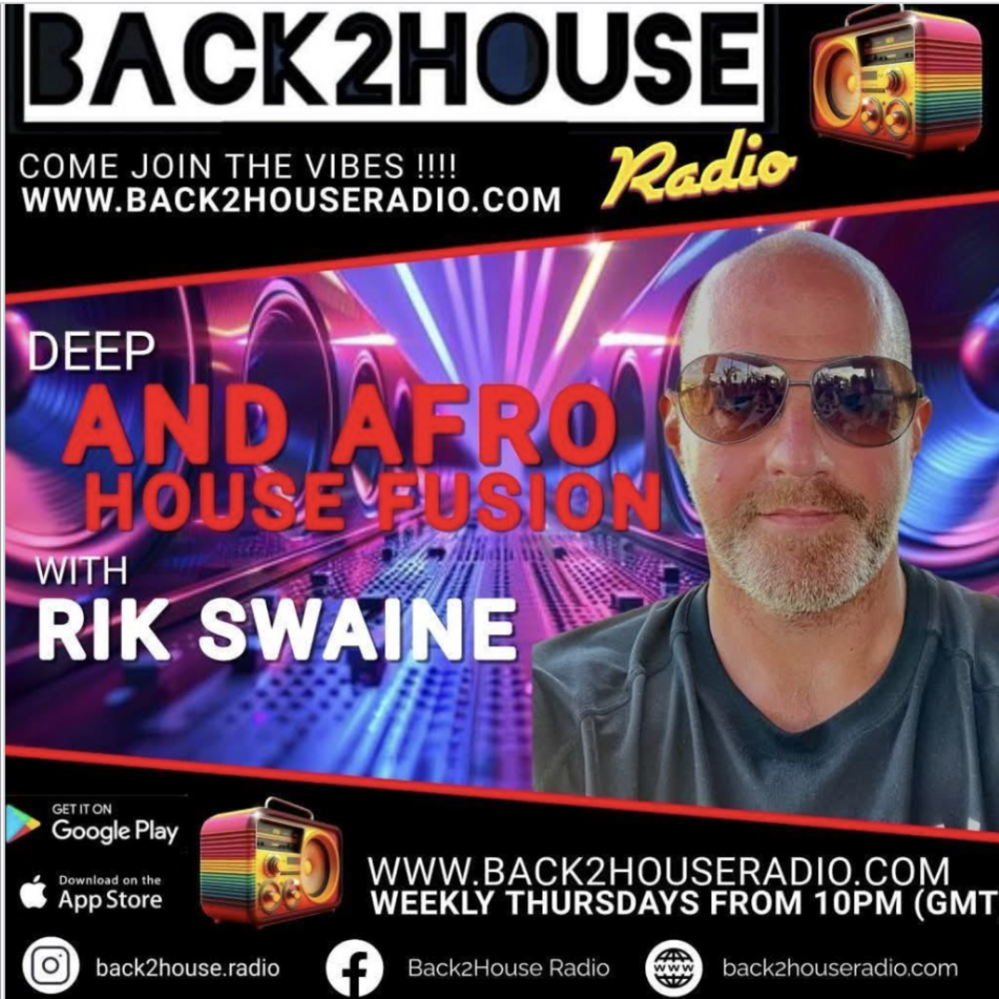 Episode 53: Back 2 House Deep & Afro-House Fusion Episode 053 Rik Swaine