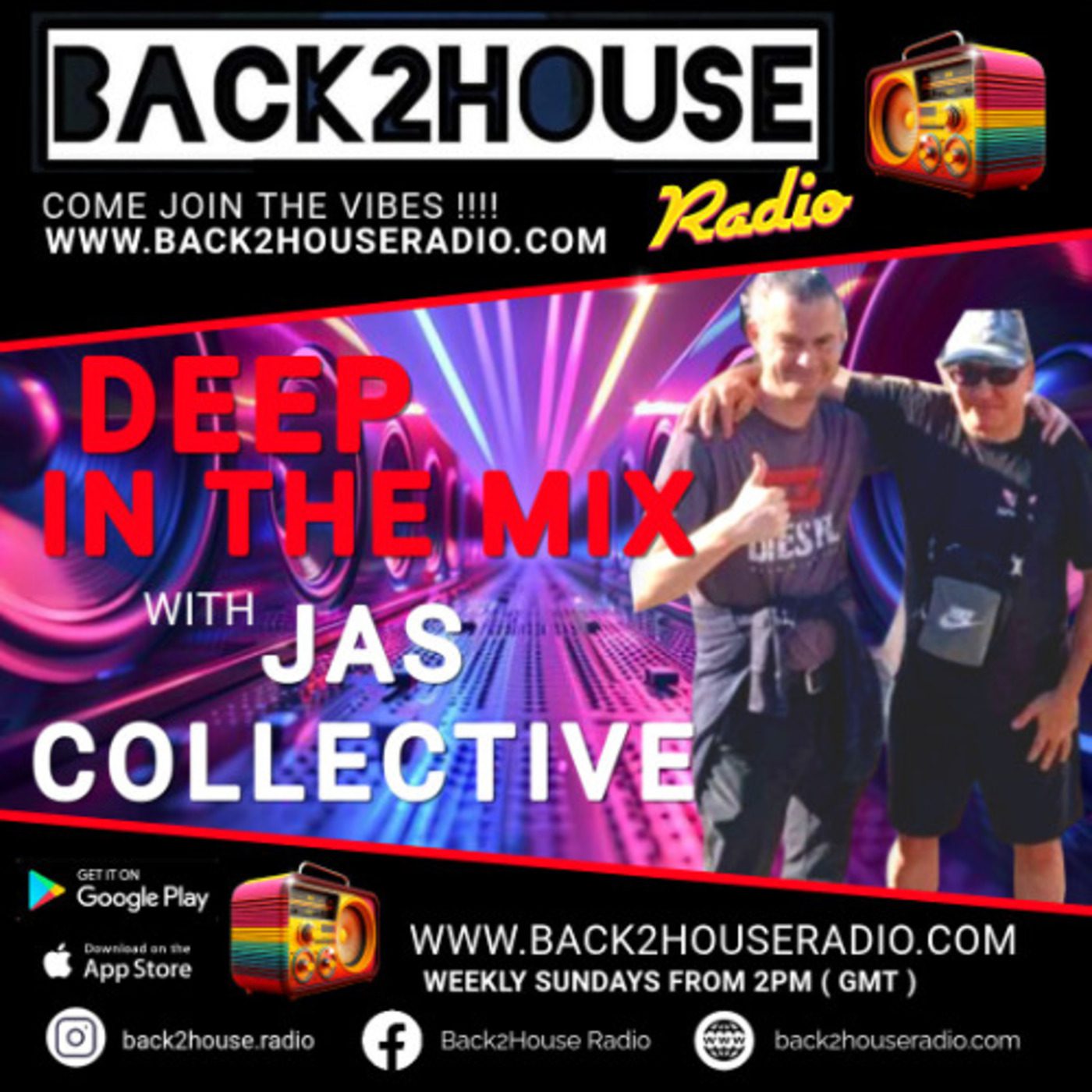 Episode 702: JAS Collective – Cover Show – 12-09-2026 – Back2House Radio